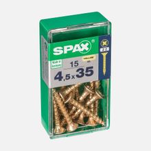 Spax Sarı 4.5x35 mm Havşa Vida