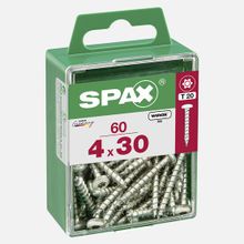 Spax Yuvarlak Başlı 4x30 mm Galvaniz