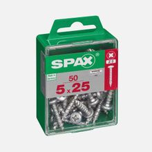 Spax Yuvarlak Başlı 5x25 mm Galvaniz