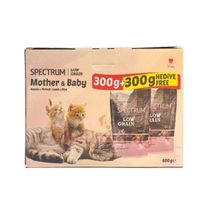 Spectrum Düşük Tahıllı Mother Baby Kuzu Etli 300 gr + 300 gr Anne ve Yavru Kedi Maması