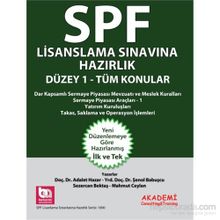 SPF Lisanslama Sınavlarına Hazırlık Düzey 1 Tüm Konular - Adalet Hazar Şenol Babuşcu Mahmut Ceylan av sezercan bektas