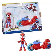 Spider F6777-F7459 And Hıs Amazıng Frıends Motorsiklet ve Figür Spidey