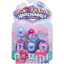 Spinmaster Hatchimals CollEGGtibles 4'lü Paket Pırıltılı Bebekler