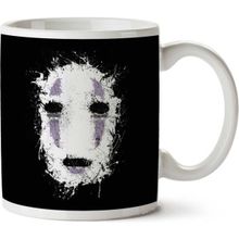 Spirited Away Ink No Face Baskılı Kupa