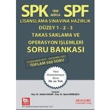 SPK Yeni Adıyla SPF Lisanslama Sınavına Hazırlık Düzey 1-2-3 Takas, Saklama Operasyon İşlemleri Soru Bankası - Adalet Hazar Şenol Babuşcu