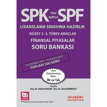 SPK Yeni Adıyla SPF Lisanslama Sınavına Hazırlık Düzey 2 - 3i Türev Araçlar Finansal Piyasalar Soru Bankası - Adalet Hazar Şenol Babuşcu
