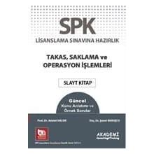 SPK Yeni Adıyla SPF Lisanslama Sınavına Hazırlık Takas Saklama ve Operasyon İşlemlerİ - Adalet Hazar Şenol Babuşcu