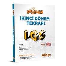 Spoiler Yayınları - 2023 8. Sınıf LGS 2. Dönem Tekrarı