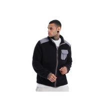 Sportive 24KE023-SYH Sherpa Siyah-Gri Günlük Stil Erkek Polar