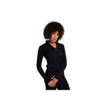 Sportive 24KK004-SYH Almeria Midlayer Siyah Koşu Kadın Sweatshirt