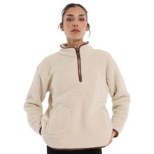 Sportive 24KK018-OAT Sherpa Bej Günlük Stil Kadın Polar
