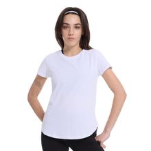Sportive 25YK013 Sendai Beyaz Günlük Stil Kadın T-shirt