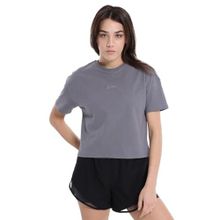 Sportive 25YK015 Ube Gri Günlük Stil Kadın T-shirt