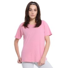 Sportive 25YK018 Mine Pembe Günlük Stil Kadın T-shirt