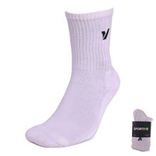 Sportive 25YUC002-BYZ Beyaz SPT 3'lü Unisex Tenis Çorabı