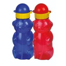 Sportive Plastik Figürlü İnce Pipetli 500 ml Matara
