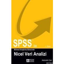SPSS ILE BILIMSEL ARAŞTIRMA SÜRESINCE NICEL VERI ANALIZI - ABDULLAH CAN