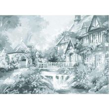 St.Petersburg Sonnet Desenli 30x40 cm Garden Tuval