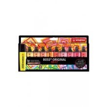 Stabilo 10 Renk 70/10-1-20 Boss Original Sıcak Renkler Arty Fosforlu Kalem