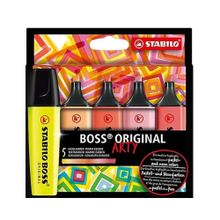 Stabilo Boss 70/5-02-1-20 Sıcak Renkler 5'li Fosforlu Kalem Seti