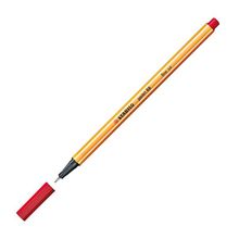 Stabilo Point 88 0.4 mm Metal Uçlu Kırmızı Fineliner Kalem