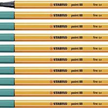 Stabilo Point 88 Turkuaz 10'lu Keçe Uçlu Kalem