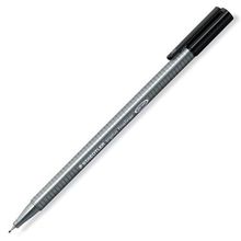 Staedtler 334-9 Triplus Siyah 0,3 mm Keçeli Kalem
