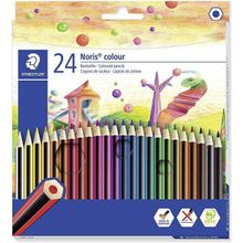 Staedtler Noris 24 Renk Silinebilir Kuru Boya Seti
