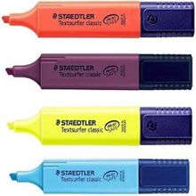 Staedtler Textsurfer Classic 4 Renk Fosforlu Kalem Seti