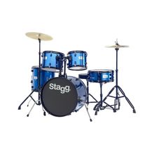 Stagg TIM120BL 5 Parça Akustik Davul Seti