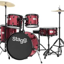 Stagg TIM120WR 5 Parça Akustik Davul Seti