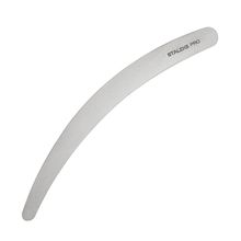 STALEKS PRO Expert 10 Lazer Tırnak Törpüsü (170 mm Kavisli) - Kısa Tırnaklar ve Delaminasyon Kontrolü için Paslanmaz Çelik Manikür ve Pedikür Aleti