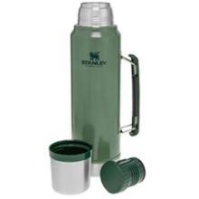 Stanley 10-08266 Hammertone Green Efsane Klasik Seri 1 lt Vakumlu Çelik Termos