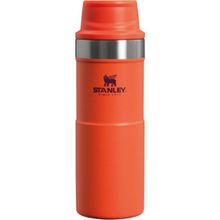 Stanley 10-09848-070 Klasik Trigger Action Turuncu 0.35 Litre Çelik Bardak Termos