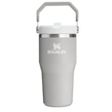 Stanley IceFlow Flip Straw Tumbler 0.60 lt Gri Pipetli Termos