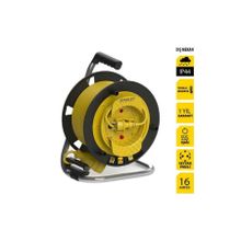 Stanley ST-G-5015+2 Tek Prizli 50 Metre Makaralı Seyyar Uzatma Kablosu