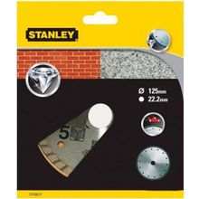 Stanley STA38217 125x22.2 mm Granit-Tuğla Kesme Elmas Bıçağı