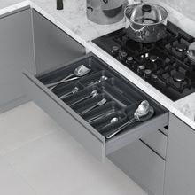 Starax 2289-A Antrasit 74x49cm Plastik Kaşıklık