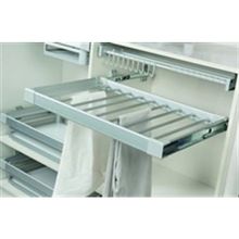 Starax S-6201-G 40 cm Alüminyum Yandan Raylı Pantolonluk