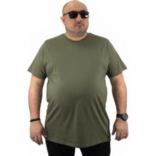 Starbattal 11100 Haki Büyük Beden Basic Erkek T-shirt