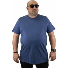Starbattal 11100 İndigo Büyük Beden Basic Erkek T-shirt
