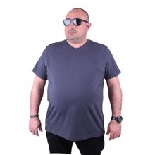 Starbattal 11170 Füme Büyük Beden Erkek T-shirt