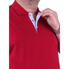 Starbattal 11501 Bordo Büyük Beden Erkek T-shirt