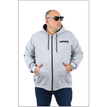 Starbattal 22739 Gri Melanj Büyük Beden Erkek Sweatshirt