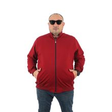 Starbattal 22750 Bordo Büyük Beden Erkek Sweatshirt