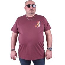 Starbattal 23101 Eflatun Büyük Beden Erkek T-shirt