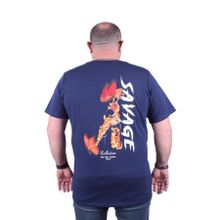 Starbattal 23101 Marin Büyük Beden Erkek T-shirt