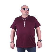 Starbattal 23102 Mürdüm Büyük Beden Erkek T-shirt