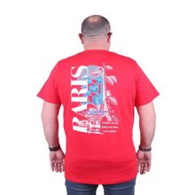 Starbattal 23105 Kırmızı Büyük Beden Erkek T-shirt