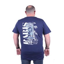 Starbattal 23105 Marin Büyük Beden Erkek T-shirt